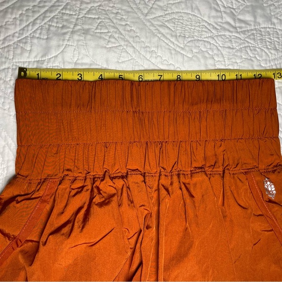 Free People Movement The Way Home Shorts in Burnt Orange Size Small - Picture 8 of 11
